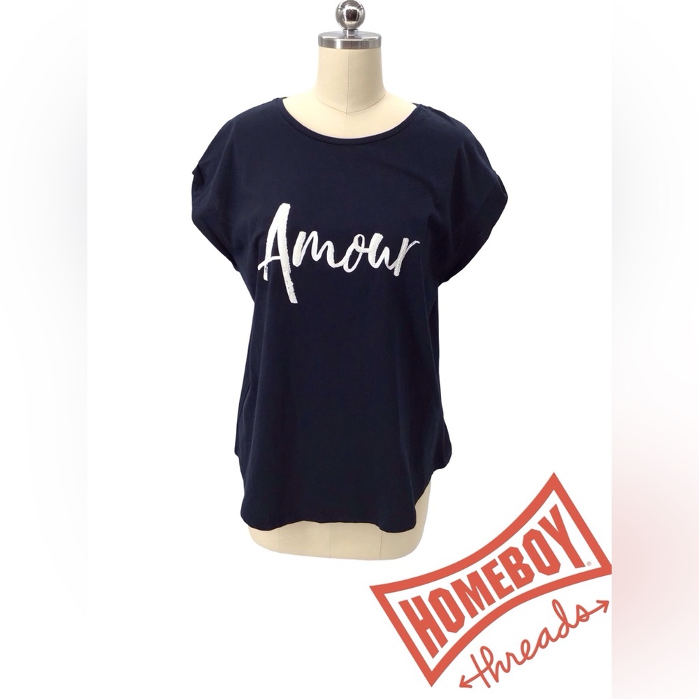 Portmans Blue Graphic Tee